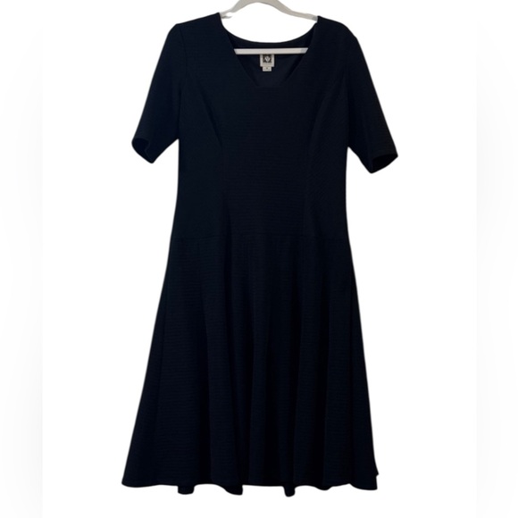 Anne Klein Dresses & Skirts - Anne Klein Classic Black Midi Dress